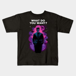 What Do You Want - Shadows - Sci-Fi Kids T-Shirt